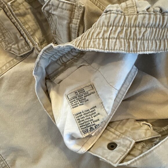 VTG Royal Robbins Mens 44x32 Cargo Pants Double Knee Utility Outdoor Khaki - Picture 7 of 8